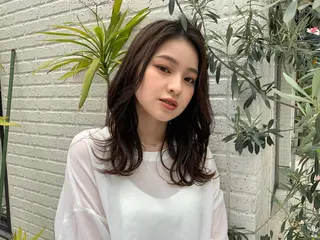 セミロング カラー アレンジ指名 no.1✨ｈａｋｏのヘアスタイル