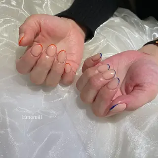 ショート Lune nailのネイルデザイン