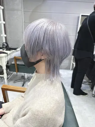 カラー モテ髪透明感❤️ デイズヘアカラーのヘアスタイル