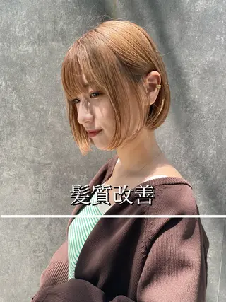 ミディアム ❣️心斎橋髪質改善 鈴木佑弥❣️のヘアスタイル