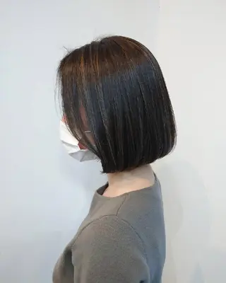 ミディアム カラー パーマ Topstylist ゆきこのヘアスタイル