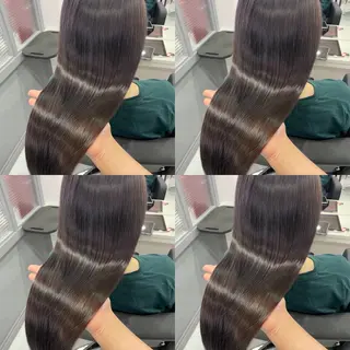 ロング カラー 艶髪×透明感カラー りこのヘアスタイル