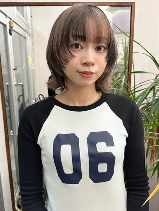 ミディアム カラー 🐏nao /レイヤーカット🐏のヘアスタイル