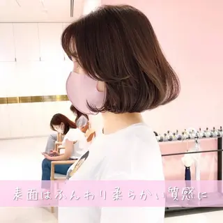 ミディアム 韓国くびれレイヤー 🇰🇷はづきのヘアスタイル