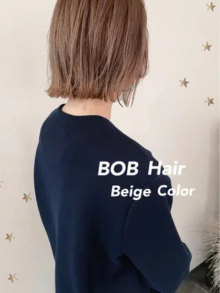 ショート カラー 市川 千夏のヘアスタイル