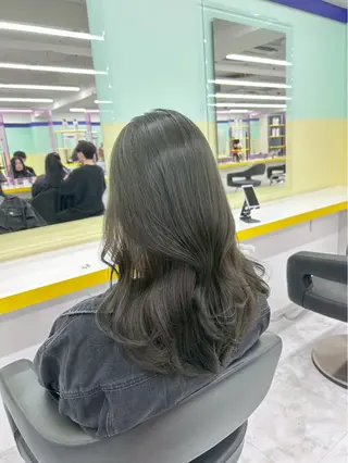 ロング カラー ベージュ×レイヤー 🤎横浜/miu🤎のヘアスタイル