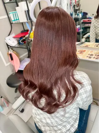 セミロング カラー 今井 勝也のヘアスタイル