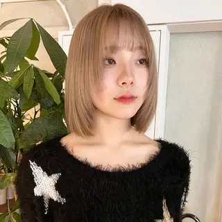 ミディアム カラー 🥃まろやかカラー/ ボブ🥃yujiroのヘアスタイル