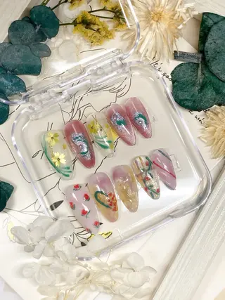 ネイル PLUM BELL 横浜自宅ネイルのネイルデザイン
