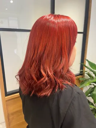 ミディアム カラー ✿ すずかのヘアスタイル