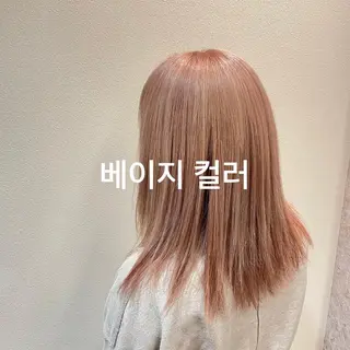 ミディアム カラー パーマ ヘアアレンジ メンズ キッズ ネイル マツエク・マツパ 切りっぱなしヘアボブ ミディアムヘアRYOのヘアスタイル