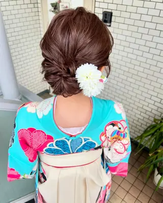 ヘアアレンジ 大人可愛いヘアメイク 💋🧚‍♀️しずかのヘアスタイル