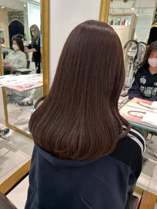 ロング カラー 透明感カラー 古山 結季🌙🖤のヘアスタイル