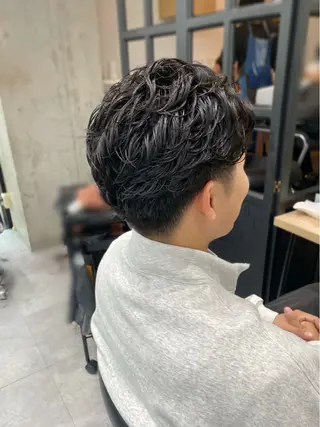 パーマ メンズ メンズカット /YURIのヘアスタイル