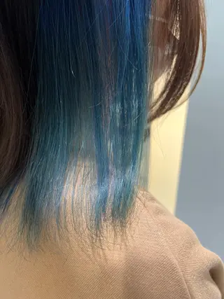 ミディアム カラー 堀井 凌平のヘアスタイル