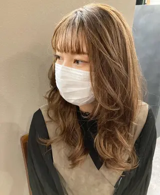 ミディアム カラー ❄️透明感カラー / ハイトーン❄️WAOのヘアスタイル