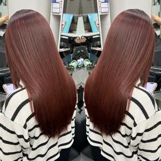 セミロング 🌈韓国ヘア　🌈 銀座　KANAのヘアスタイル