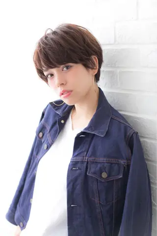 ショート 井上 美奈子のヘアスタイル