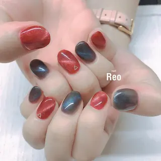 ミディアム ネイル Reonail 💕Kana💕のネイルデザイン