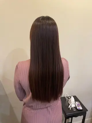 セミロング Hika.ハイトーン 髪質改善🩵ᩚ🫧のヘアスタイル