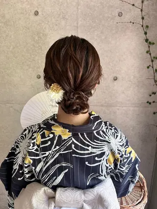 ヘアアレンジ 似合わせヘア/透明感 カラー/ Rioのヘアスタイル