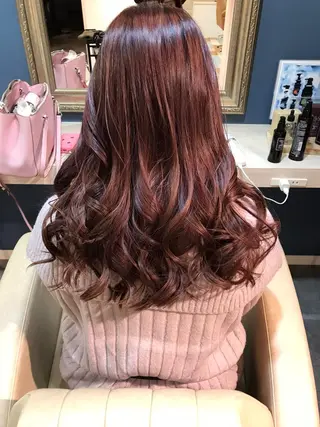 ロング カラー 松井 博徳のヘアスタイル