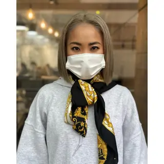 ショート カラー ヘアアレンジ メンズ キッズ BRAIDS💎愛子 大人ハイライト💎のヘアスタイル