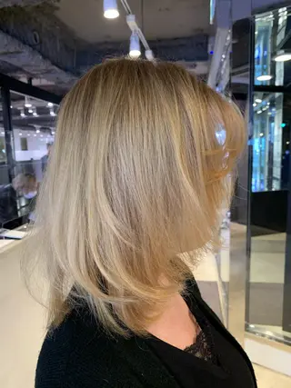 カラー ✂︎ 艶カラー /透明感カラーのヘアスタイル