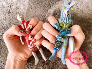 ネイル CROWN プライベートサロンのネイルデザイン