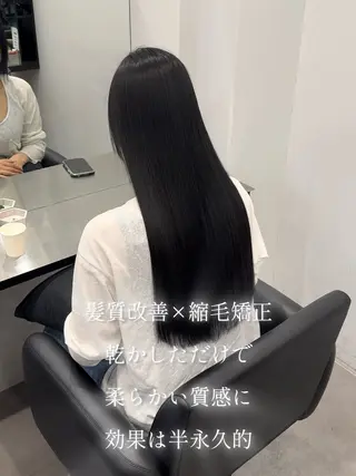 セミロング 髪質改善×韓国ヘア HIROのヘアスタイル