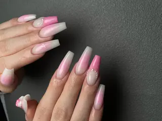 ネイル 下妻ネイルサロン/ 持ちの良いネイルのネイルデザイン