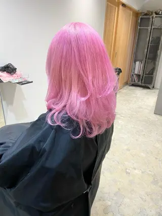 セミロング サイレント美容師 アイリィのヘアスタイル