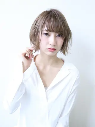ショート カラー 統括ディレクター kuriのヘアスタイル