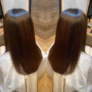 ロング 青木 啓輔のヘアスタイル