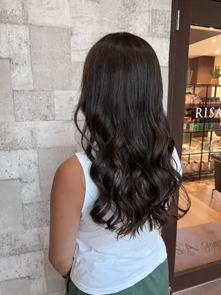 ロング カラー 北島 遥香🫧インナ ー /ベージュカラーのヘアスタイル