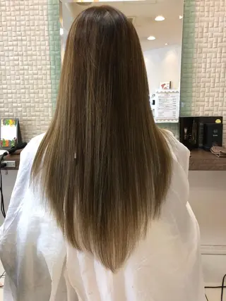 ロング 🔥店長 原田🔥 Ash日野店のヘアスタイル