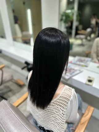 セミロング 新屋敷 拓大のヘアスタイル