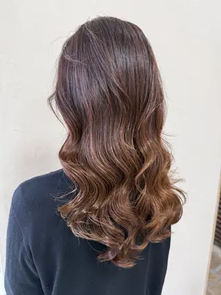 ロング パーマ 西田 敏幸のヘアスタイル