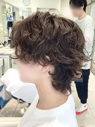 パーマ メンズ 【𝐀𝐬𝐡-池袋 】ひな💭🎀のヘアスタイル