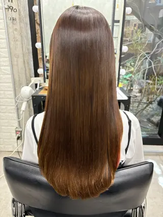 ロング すぐ巻ける縮毛矯正 🍀勝倉　麗のヘアスタイル