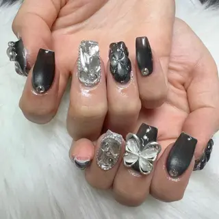 ネイル 🎀nana🫧 ワンホンネイル🎀のネイルデザイン