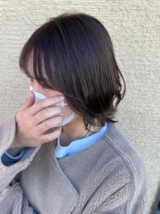 ショート カラー コレットヘアー 田中アヤノのヘアスタイル