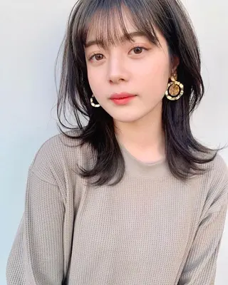 セミロング 横野 孝志のヘアスタイル