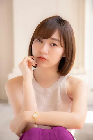 ミディアム カラー 前髪/ハイライト得意 安西駿一　【銀座】のヘアスタイル