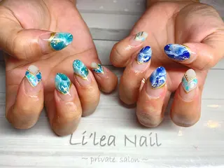 ネイル Li'leaNail AINAのネイルデザイン