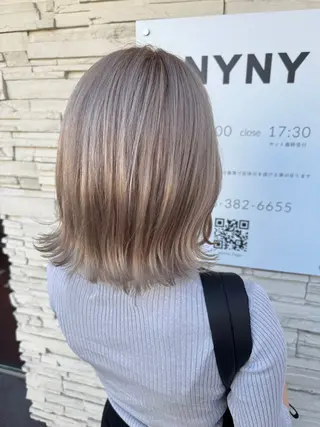ミディアム 💎髪質改善💎艶髪 💎ブリーチ💎津村のヘアスタイル