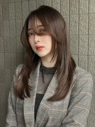 ロング カラー 💈直毛×ツイスパの プロ🥷清水真之介のヘアスタイル