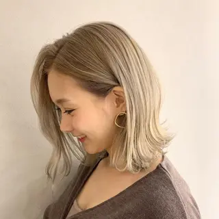 ショート カラー box mico. mutsumiのヘアスタイル