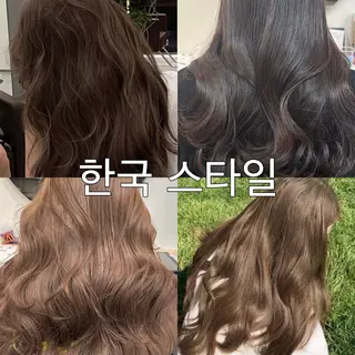 ロング 本場韓国ヘア特化 아이비/Aibiのヘアスタイル