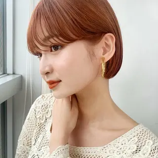 ショート レイヤー🩰顔まわり /透明感/kanaのヘアスタイル